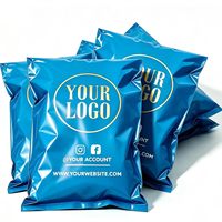 Sacs postaux personnalisés D10 ECO, nouveaux sacs d'expédition en plastique rose clair pour vêtements, enveloppes d'expédition pour courrier et colis