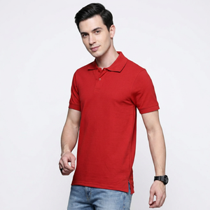 เสื้อเชิ้ตผู้ชายทรงปกติแบบสั่งทำขายส่ง แขนสั้นถักด้านหน้า ผ้าคอตตอนผสม สำหรับฤดูใบไม้ผลิและฤดูร้อน ผู้ผลิต OEM แบบเปล่า/ไม่มีลาย - Product Image 1