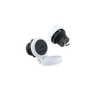 Conector USB 3.0 Tipo C 2.0 3.1 Industrial a Prueba de Agua IP67 con Resorte, Macho/Hembra, para Soldar en PCB, Cable de 0.3M 0.5M 1M
