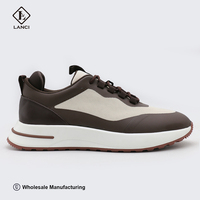 Fabricants de chaussures LANCI, étiquette privée, chaussures décontractées pour hommes personnalisées, baskets de luxe, boîte à chaussures, haute qualité
