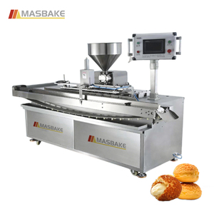 Nueva Máquina Automática Comercial de Alta Eficiencia para Rellenar Pan y Crema, de Acero Inoxidable, 60 piezas/min, 220V, para Panaderos - Product Image 3
