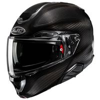 Casque modulaire Hjc Rpha 91 en carbone noir, casque de moto en fibre de carbone