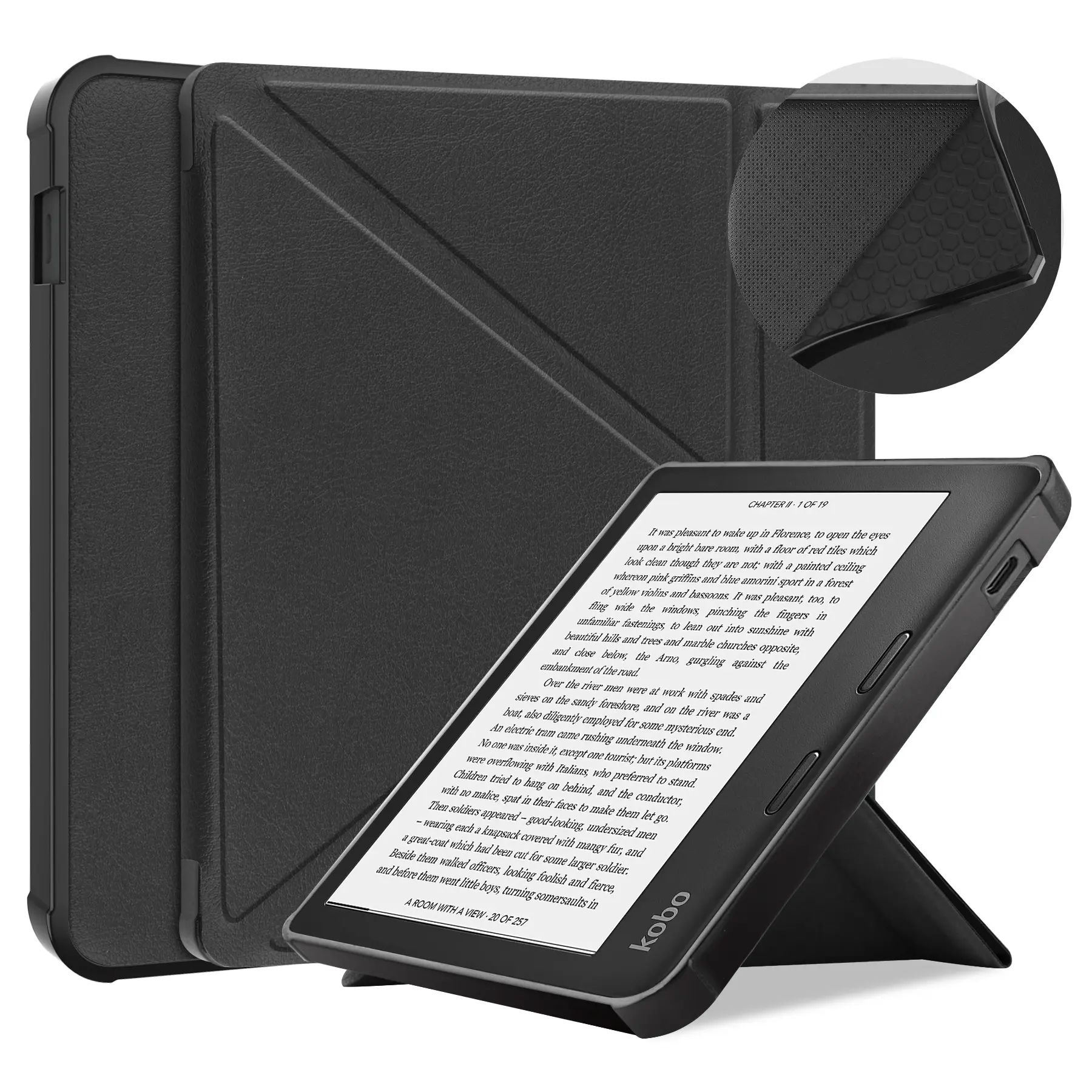 Soft TPU soft shell tablet cover case for Kobo Libra 2 7" Tablet