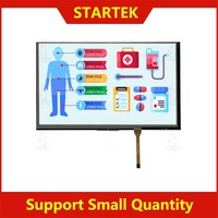 Écran LCD TFT IPS de 9 pouces avec résolution 1024x600, 30 broches, 1000 nits, écran tactile résistif, interface MIPI