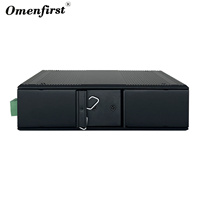 Switch Industrial de Núcleo con 8 Puertos SFP, 8 Puertos PoE, Switch de Red de 10/100/1000Mbps, Switch Industrial de Red Gigabit Ethernet