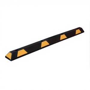 <b>Rubber</b> Wheel Stopper 1830x150x100mm Heavy-Duty Parking Curb for Garage and Lot Safety – Wesure B2B Wholesale - Product Image 1