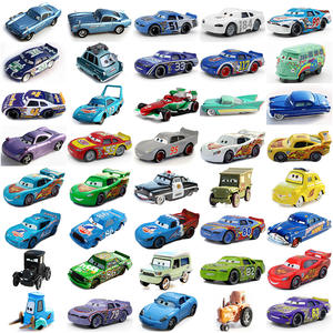 Juguetes Infantiles de Vehículos Coleccionables de Aleación con Divertidos Coches de Carreras de Dibujos Animados Populares - Product Image 1