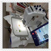 Machine à broder Brother de marque japonaise Swm Pr670e à tête unique informatisée Pr1050x Pe800 670 E 1900 Pr1055x Pr1000e 10 6 aiguilles