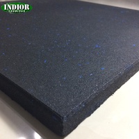 Tapis en caoutchouc EPDM antidérapant de 15 mm d'épaisseur, conception emboîtable, pour stand de tir, école, sous-sol, aire de jeux extérieure, salle de sport - Vente en gros