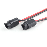 CAR-REFINE Voiture 286 T5 LED Ampoule Lampe Douille T5 LED Ampoules Plug Holder LED Instrument Lampes Socket Extension Câbles Connecteurs