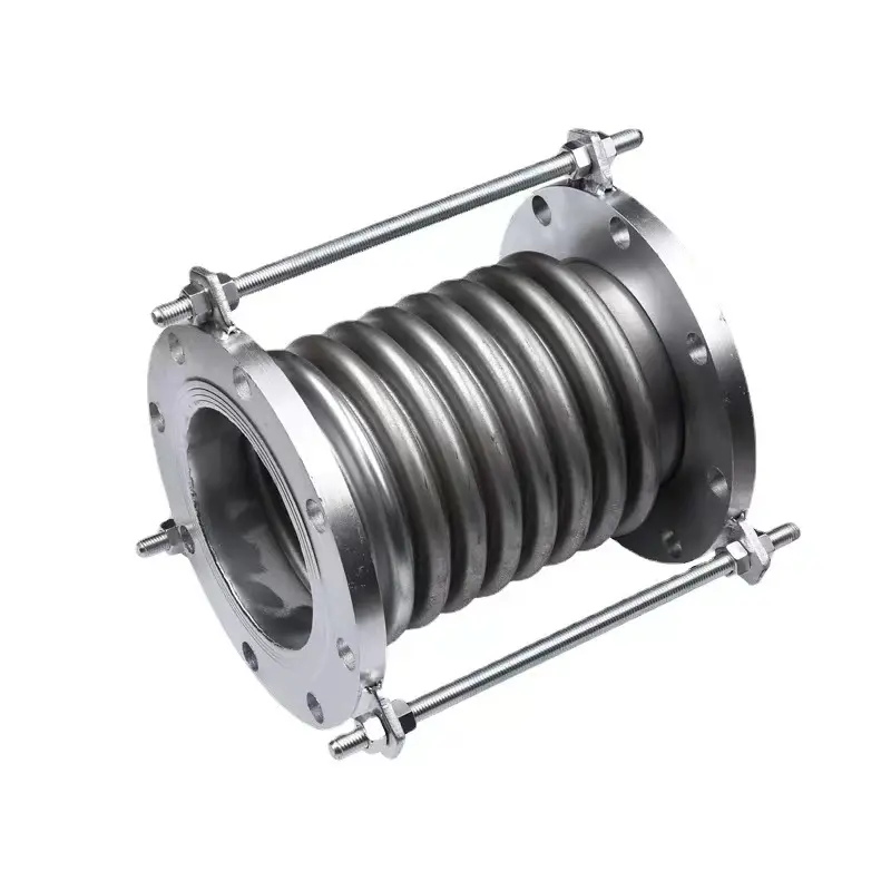 Stainless Steel Flexible Corrugated Metal Bellows Type Metallic Fabric Expansion Joints