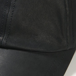 Unisex PIHA SPORTS Winter Genuine Leather <b>Waterproof</b> 6-Panel Baseball/Trucker/Sun <b>Hat</b> with Adjustable Strap and Patch Design - Product Image 4