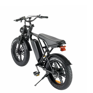 Bicicleta Eléctrica Híbrida Enoo <span class=keywords><strong>H9</strong></span> de 20 Pulgadas, 48v 750w, para Carretera y Ciudad, con 7 Velocidades, Horquilla de Acero y Aluminio, Llantas de 4 Pulgadas y Frenos de Disco - Product Image 6