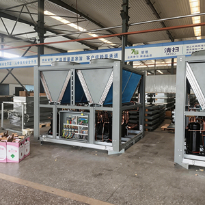 Système de climatisation central à pompe à chaleur air-eau 100P pour grands bâtiments – Chiller à spirale refroidi par air et unités de pompe à chaleur essentielles - Product Image 5