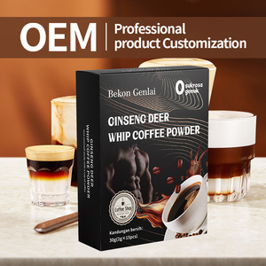 Café en Polvo Transfronterizo de Ginseng, Maca y Cistanche para Tonificar el Riñón Masculino, Fabricante Mayorista OEM para <span class=keywords><strong>Comercio</strong></span> Exterior - Product Image 5