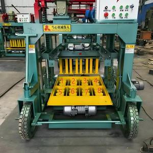 Máy làm gạch thủy lực tự động khả thi máy móc đi bộ hiệu quả cho sản xuất gạch - Product Image 2