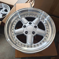 Jantes de voiture en promotion 17*8.5j 17*10j ET20/15 4x100 Jantes en alliage à déport profond classiques pour voitures de course E34/E36/E39/E46