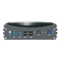 Vente flash - PC industriel sans ventilateur - Intel Core I5 4278U - DDR3 - 8xUSB - Double LAN - 2xCOM - MSATA - Ordinateur miniature robuste intégré - Win10