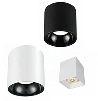 Haute qualité GU10/ MR16 luminaire monté en Surface Downlight Cob Led Module boîtier E27 fer 90 bureau à domicile moderne 50000 Ip20 3-50W