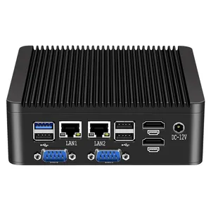 Cheap Mini Pc Industrial Fanless J4125 Wifi Rugged Pocket Computadoras Computer With Can Bus Serial Parallel Board For Windows11