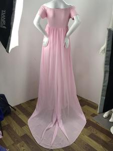 2022 nuevo vestido de embarazo de maternidad de algodón mercerizado de alta calidad de estilo caliente para sesión de fotos ropa embarazada Maternidad - Product Image 5