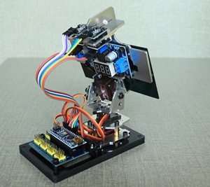 Arduino DIY Solar Tracker Kit, Light <b>Tracking</b> <b>Device</b> for Energy Harvesting, STEM Maker Project Educational Toy K21 - Product Image 5