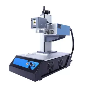 Portable small 3w 5w deep engraving UV Laser Marking Machines for Paper Wood Steel Leather stainless steel Wide Application