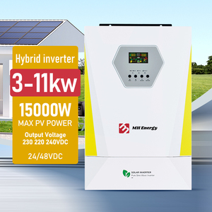 อุปกรณ์สำรองไฟฟ้า (UPS) แบบเฟสเดียว 48V พร้อมระบบควบคุม MPPT แบบไฮบริด เปิด/ปิด  3Kw 4Kw 6Kw 5Kw 8Kw 11Kw สำหรับพลังงานแสงอาทิตย์ - Product Image 1