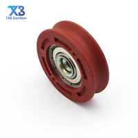 Rouleau de porte d'ascenseur à roulettes en acier inoxydable pour KONE pour applications d'entrepôt et de supermarché KM89628G02 50*14*6201