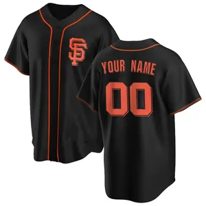 Camisa de beisebol com costura de BUSTER Posey para homens San Francisco, melhor personalizada #5 Mike Yastrzemski 35 Brandon 28 2023