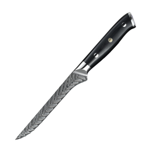 มีดแล่เนื้อปลาเหล็กกล้า AUS10 ญี่ปุ่น ดามัสกัส - Product Image 1