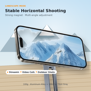 Nuovo 2026: Treppiede Magnetico 4-in-1 in Lega di Alluminio con Supporto da Tavolo per iPhone 17 16 15 Pro Max - Product Image 4