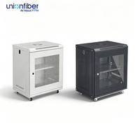 Armoire de réseau de données intérieure personnalisable 19 pouces 12U 9U 6U 4U 2U pour centre de données