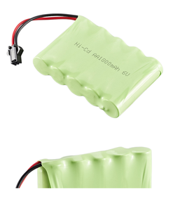 Batteries au nickel-hydrure métallique (Ni-MH) <span class=keywords><strong>rechargeables</strong></span> personnalisées, pack de batteries de taille C, D, <span class=keywords><strong>AA</strong></span>, SC de 2,4 V à 12 V, batteries NiMH 1,2 V 2600 mAh - Product Image 4