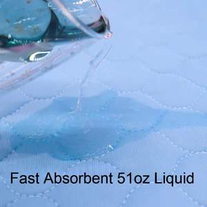 Hengshang personnalisé <span class=keywords><strong>incontinence</strong></span> <span class=keywords><strong>lavable</strong></span> coussinets <span class=keywords><strong>protection</strong></span> contre le mouillage sous-coussinets réutilisables imperméables <span class=keywords><strong>pour</strong></span> femmes hommes enfants animaux de compagnie - Product Image 2