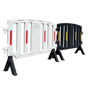 Barrière de sécurité routière réfléchissante prismatique haute intensité en HDPE PVC blanc Shunlu A032 de haute qualité avec protection IP65 - Product Image 3