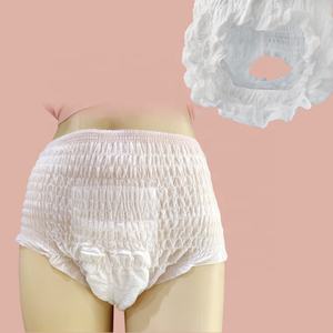 Einweg unterwäsche aus Bio-Baumwoll bezug über Nacht Damen binden hose - Product Image 3