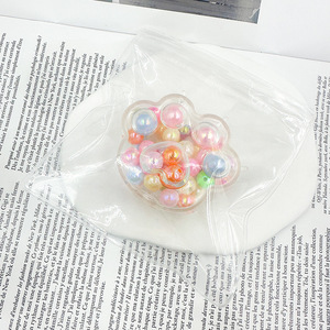 Jincan Factory Hot Selling Novelty Toys Cat Paw Bursting <b>Bead</b> Squeeze Toys for Children Anti Stress Toys for Kids - Product Image 6