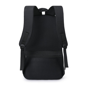 Laptop <b>Backpack</b> Unisex Large Capacity Business Travel <b>With</b> Laptop <b>Compartment</b> Solid Color - Product Image 1