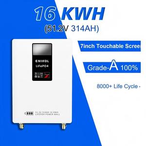 Sàn đứng 15kwh 16kwh 51.2V 314ah <span class=keywords><strong>LiFePO4</strong></span> pin Pin Lithium Ion pin năng lượng mặt trời 300ah - Product Image 2