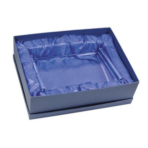 GLASS TROPHY <b>Tabletop</b> <b>Displays</b> mm 75X10X150 + 180X8X135 - Product Image 3