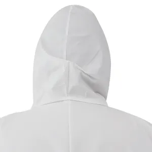 Disposable Overall Uniform EN14126 PPE Suit Disposable Full Body Suit 50GSM