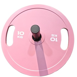 Disque de poids en acier de haute qualité, niveau compétition, pour développé couché, squat et soulevé de terre - Product Image 1