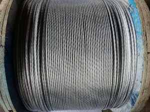 亜鉛メッキ鋼ストランド7*4.0 7*2.65 PVC絶縁高強度IP65電気ワイヤー工業用100mt/ロール包装 - Product Image 4