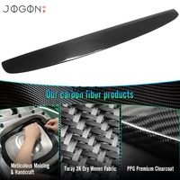 Revêtements de panneau supérieur de la grille d'aération du tableau de bord pour Tesla Model 3 2024 2025 2026, accessoires intérieurs en fibre de carbone véritable