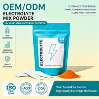 Bubuk Elektrolit Natrium Kalium OEM ODM Label Pribadi Grosir Formula Kustom Campuran Premium untuk Nutrisi Olahraga
