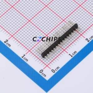 ZX-PZ1.27-1-16PZZ Pin Header Through hole Component (THT),P=1.27mm Connector 1x16P 1.27mm Pin Header Through Hole - Product Image 1