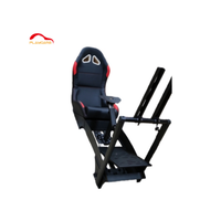 Simulateur de course de jeu, prix d'usine, support de roue de Cockpit, simulateur de conduite de voiture de course avec support de moniteur de changement de vitesse
