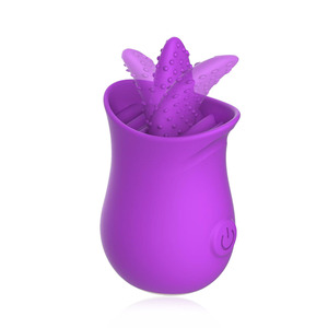Tongue Licking <b>Vibrator</b> for Female Masturbation 10-Frequency <b>Vibration</b> USB Charging Swing Massage Stick-Adult Products Wholesale - Product Image 1