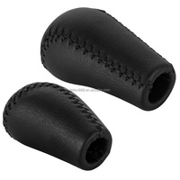 Vente Flash : Pommeau de Levier de Vitesse en Cuir de Qualité pour Toyota Prado LC120 LC100 LC80 LC70 LC76 Land Cruiser, Filetage 5/8 MM